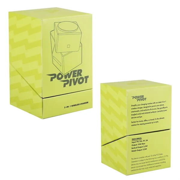 Powerpivot 3In1 Wireless Charger - Powerpivot 3In1 Wireless Charger - Image 5 of 7