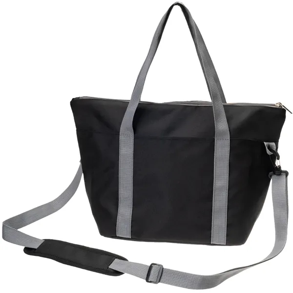 8 Pack Insulated Lunch Tote Bag with Crossbody Strap