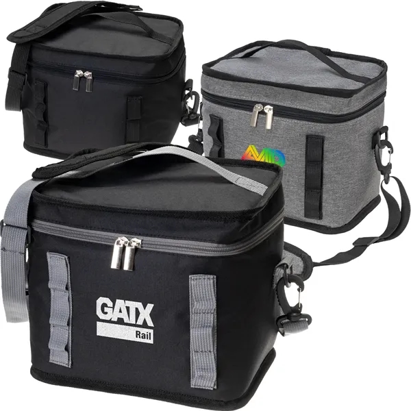 Insulated Lunch Bag w/ Top Handle & Crossbody Strap - Insulated Lunch Bag w/ Top Handle & Crossbody Strap - Image 0 of 7