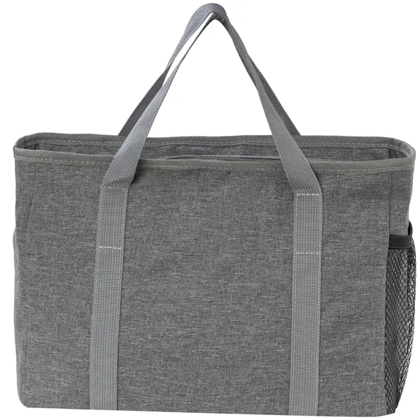 Heather Lite Insulated Lunch Bag with Zipper Pockets
