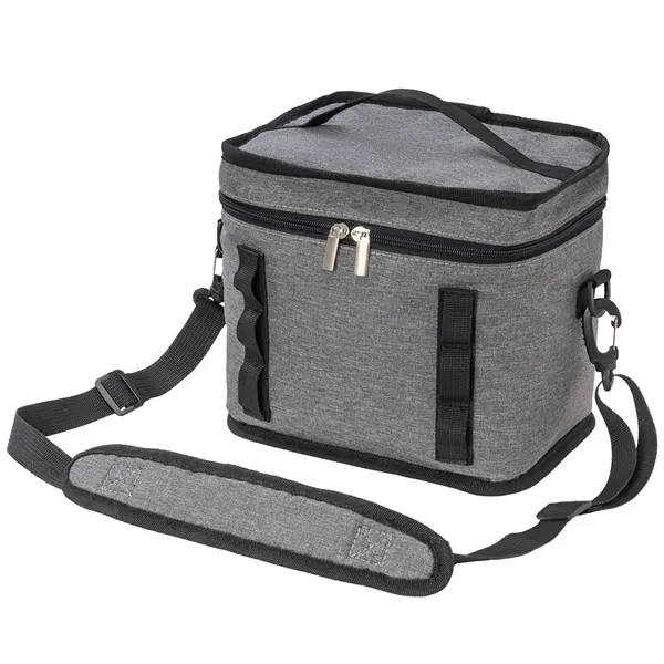 Heather Lite Insulated Lunch Bag w/ Top Handle & Strap