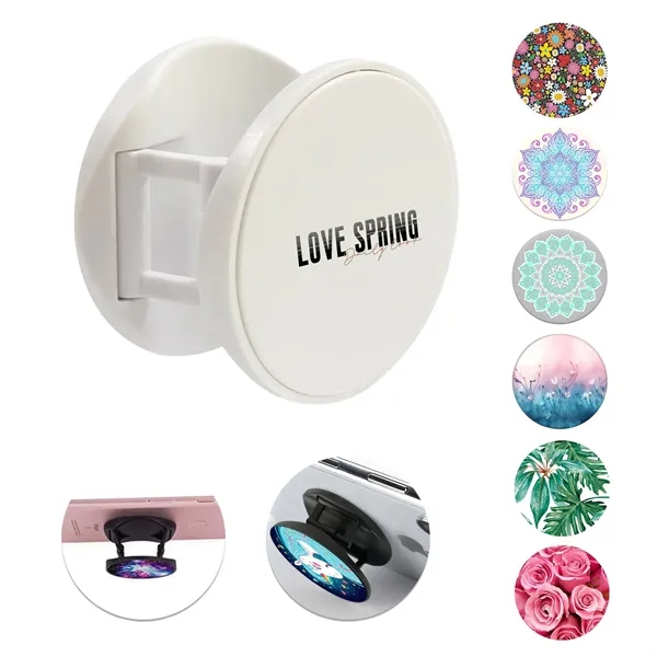 Round foldable phone stand - Round foldable phone stand - Image 0 of 4