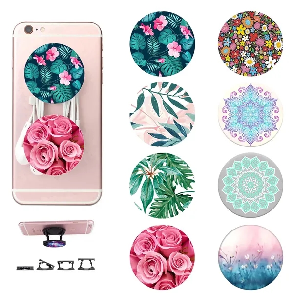 Round foldable phone stand - Round foldable phone stand - Image 3 of 4