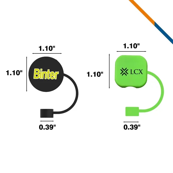 Plura Silicone Straw Topper - Plura Silicone Straw Topper - Image 2 of 18