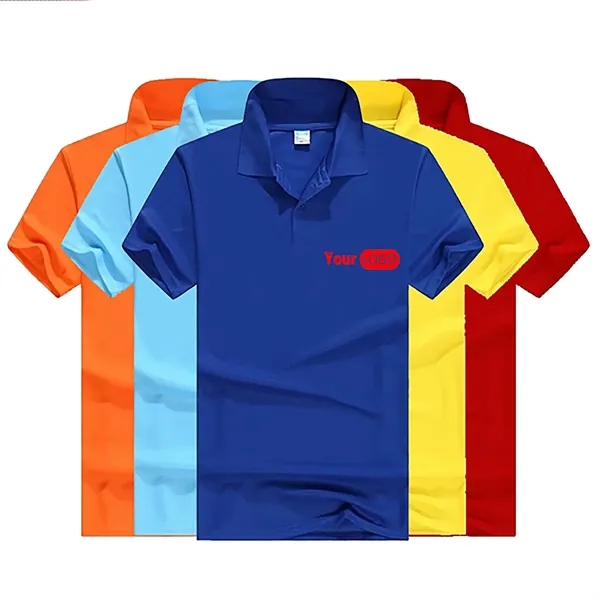 Custom Lapel Polo Shirt - Custom Lapel Polo Shirt - Image 0 of 1