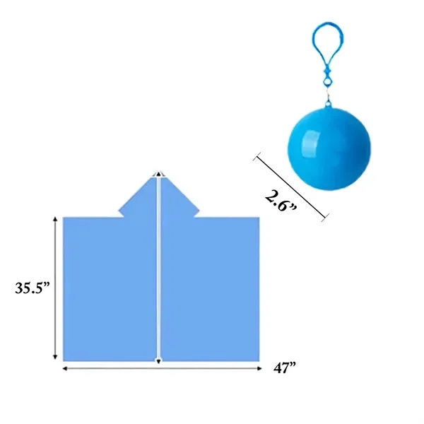 Emergency Poncho Ball - Emergency Poncho Ball - Image 1 of 3