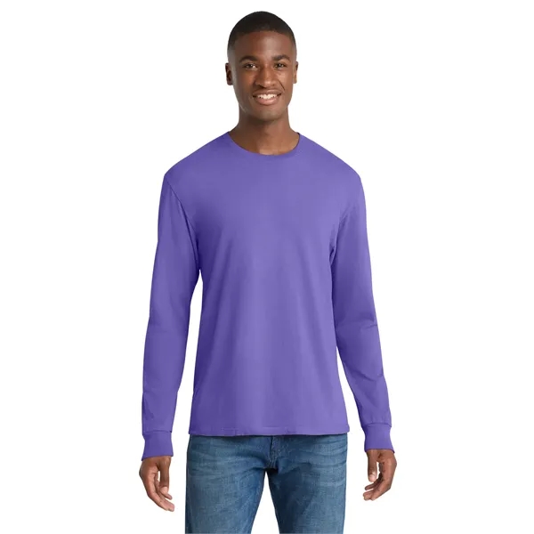 Port & Co Beach Wash Garment-Dyed Long Sleeve Tee - Port & Co Beach Wash Garment-Dyed Long Sleeve Tee - Image 0 of 134