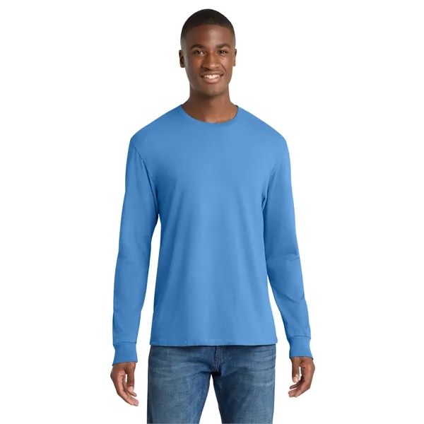 Port & Co Beach Wash Garment-Dyed Long Sleeve Tee - Port & Co Beach Wash Garment-Dyed Long Sleeve Tee - Image 15 of 134