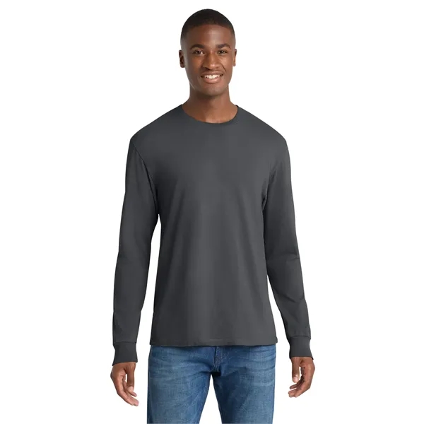 Port & Co Beach Wash Garment-Dyed Long Sleeve Tee - Port & Co Beach Wash Garment-Dyed Long Sleeve Tee - Image 20 of 134
