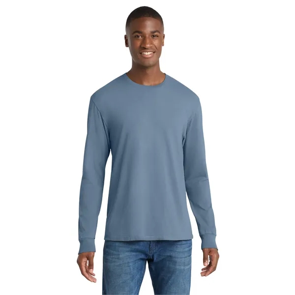 Port & Co Beach Wash Garment-Dyed Long Sleeve Tee - Port & Co Beach Wash Garment-Dyed Long Sleeve Tee - Image 30 of 134