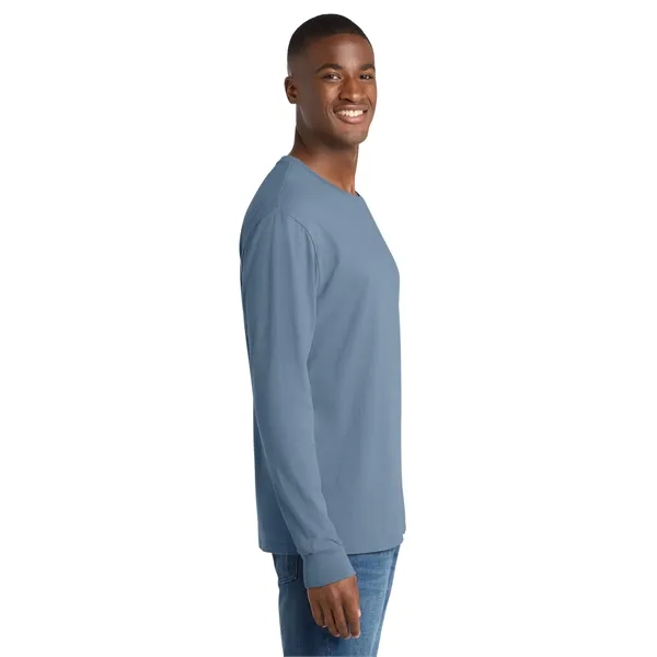 Port & Co Beach Wash Garment-Dyed Long Sleeve Tee - Port & Co Beach Wash Garment-Dyed Long Sleeve Tee - Image 32 of 134