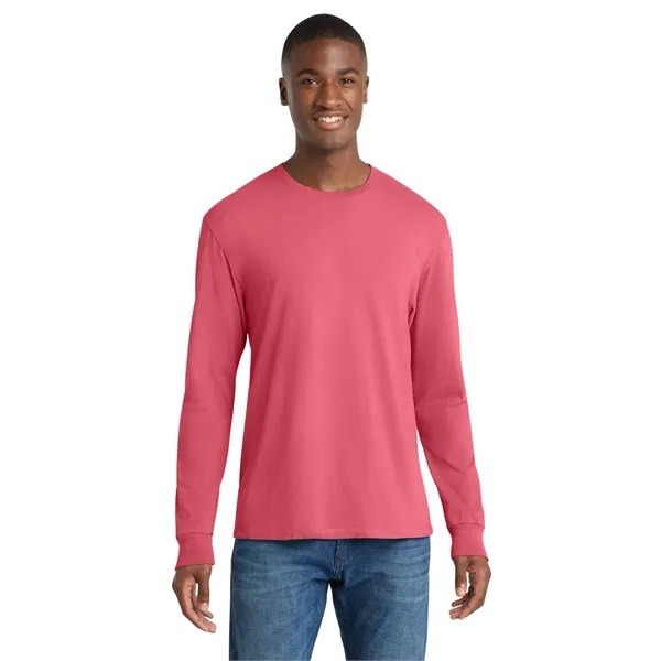 Port & Co Beach Wash Garment-Dyed Long Sleeve Tee - Port & Co Beach Wash Garment-Dyed Long Sleeve Tee - Image 45 of 134
