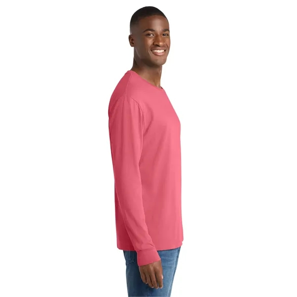Port & Co Beach Wash Garment-Dyed Long Sleeve Tee - Port & Co Beach Wash Garment-Dyed Long Sleeve Tee - Image 47 of 134
