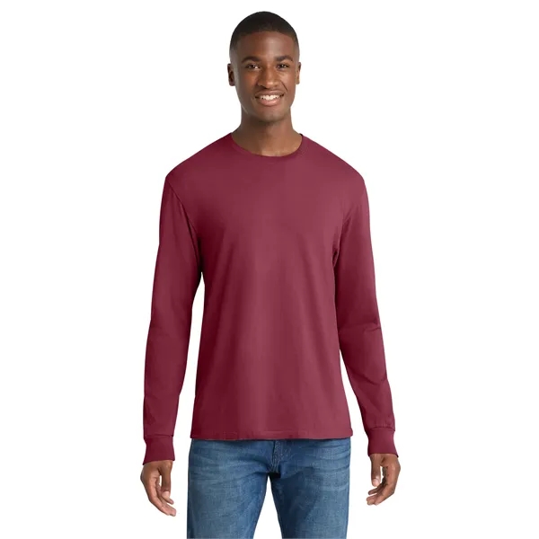 Port & Co Beach Wash Garment-Dyed Long Sleeve Tee - Port & Co Beach Wash Garment-Dyed Long Sleeve Tee - Image 60 of 134