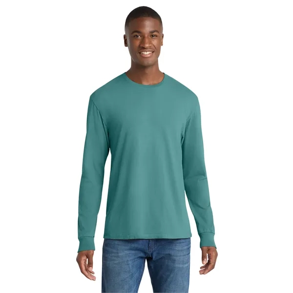 Port & Co Beach Wash Garment-Dyed Long Sleeve Tee - Port & Co Beach Wash Garment-Dyed Long Sleeve Tee - Image 90 of 134