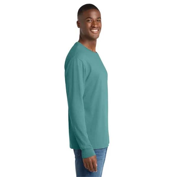 Port & Co Beach Wash Garment-Dyed Long Sleeve Tee - Port & Co Beach Wash Garment-Dyed Long Sleeve Tee - Image 92 of 134