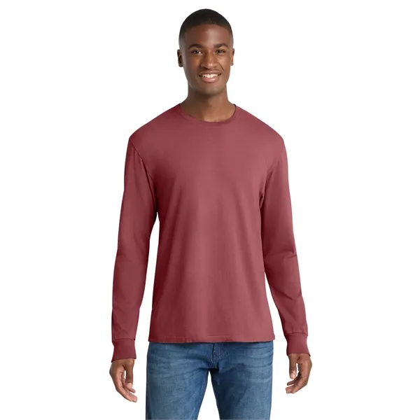 Port & Co Beach Wash Garment-Dyed Long Sleeve Tee - Port & Co Beach Wash Garment-Dyed Long Sleeve Tee - Image 105 of 134