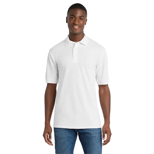 Port & Co Core Blend Pique Polo. - Port & Co Core Blend Pique Polo. - Image 1 of 50