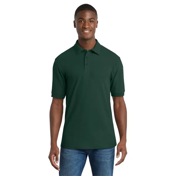 Port & Co Core Blend Pique Polo. - Port & Co Core Blend Pique Polo. - Image 11 of 50