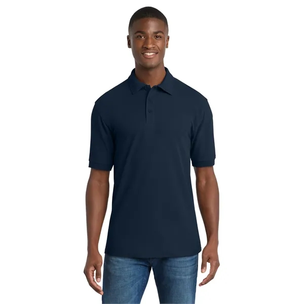 Port & Co Core Blend Pique Polo. - Port & Co Core Blend Pique Polo. - Image 16 of 50