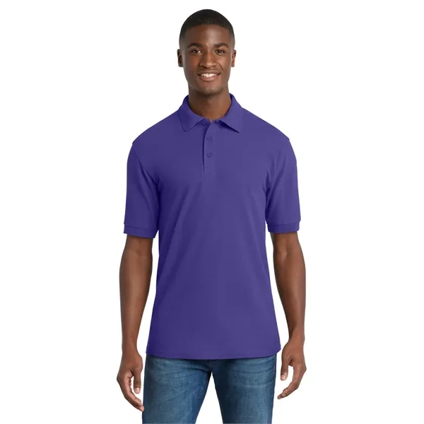 Port & Co Core Blend Pique Polo. - Port & Co Core Blend Pique Polo. - Image 31 of 50
