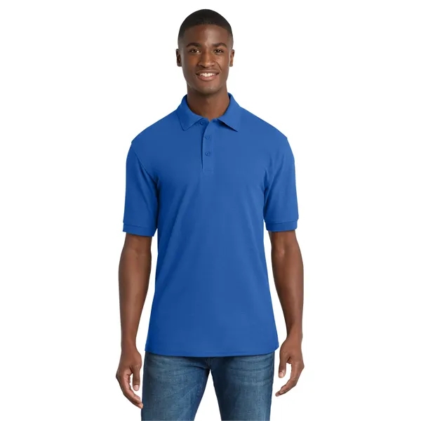 Port & Co Core Blend Pique Polo. - Port & Co Core Blend Pique Polo. - Image 41 of 50