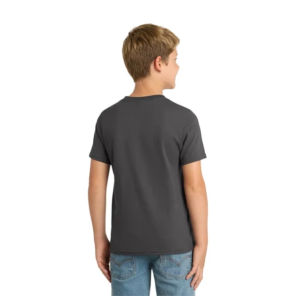 Port & Co Youth Performance Blend Tee. - Port & Co Youth Performance Blend Tee. - Image 1 of 29