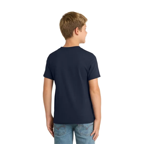 Port & Co Youth Performance Blend Tee. - Port & Co Youth Performance Blend Tee. - Image 4 of 29