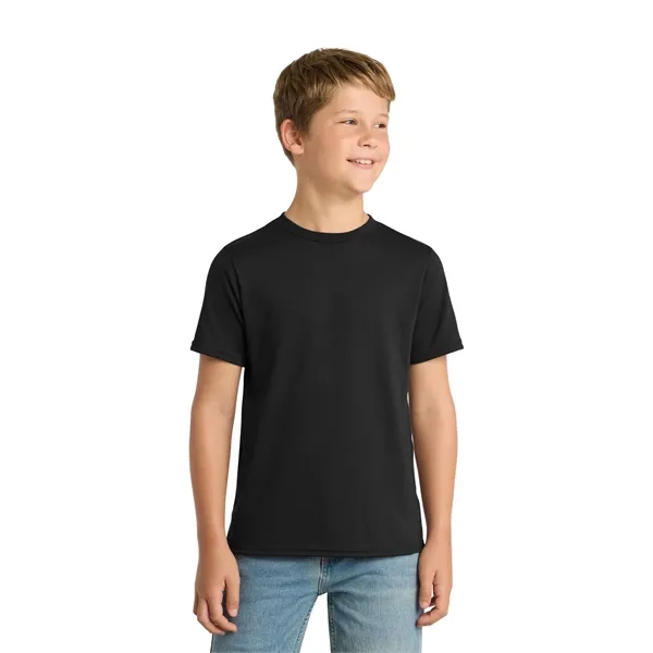 Port & Co Youth Performance Blend Tee. - Port & Co Youth Performance Blend Tee. - Image 7 of 29