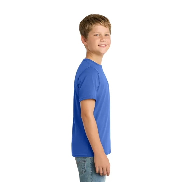 Port & Co Youth Performance Blend Tee. - Port & Co Youth Performance Blend Tee. - Image 15 of 29