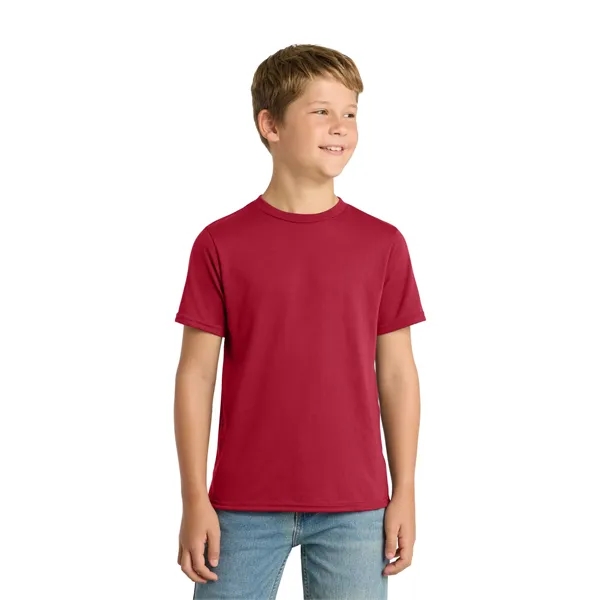 Port & Co Youth Performance Blend Tee. - Port & Co Youth Performance Blend Tee. - Image 23 of 29