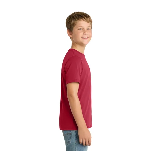 Port & Co Youth Performance Blend Tee. - Port & Co Youth Performance Blend Tee. - Image 27 of 29
