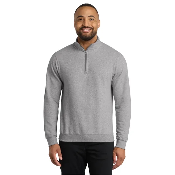 Port & Co Core Fleece 1/4-Zip Pullover Sweatshirt - Port & Co Core Fleece 1/4-Zip Pullover Sweatshirt - Image 0 of 49