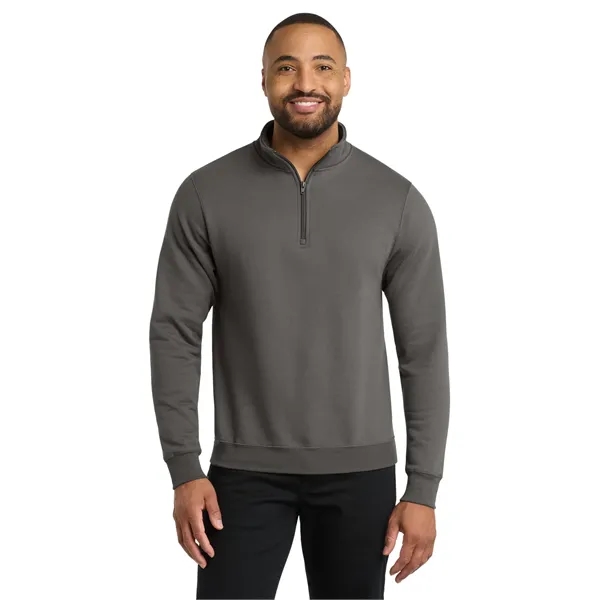 Port & Co Core Fleece 1/4-Zip Pullover Sweatshirt - Port & Co Core Fleece 1/4-Zip Pullover Sweatshirt - Image 5 of 49