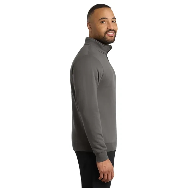 Port & Co Core Fleece 1/4-Zip Pullover Sweatshirt - Port & Co Core Fleece 1/4-Zip Pullover Sweatshirt - Image 7 of 49