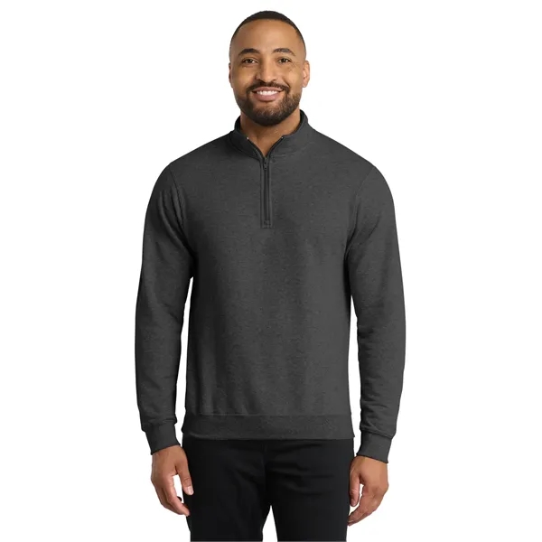 Port & Co Core Fleece 1/4-Zip Pullover Sweatshirt - Port & Co Core Fleece 1/4-Zip Pullover Sweatshirt - Image 10 of 49