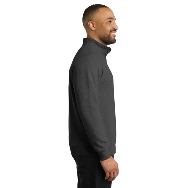 Port & Co Core Fleece 1/4-Zip Pullover Sweatshirt - Port & Co Core Fleece 1/4-Zip Pullover Sweatshirt - Image 12 of 49