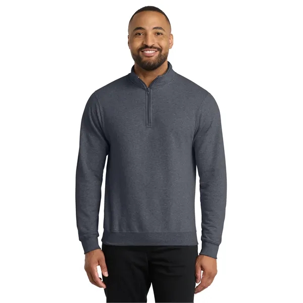 Port & Co Core Fleece 1/4-Zip Pullover Sweatshirt - Port & Co Core Fleece 1/4-Zip Pullover Sweatshirt - Image 20 of 49