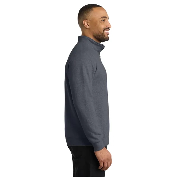 Port & Co Core Fleece 1/4-Zip Pullover Sweatshirt - Port & Co Core Fleece 1/4-Zip Pullover Sweatshirt - Image 22 of 49