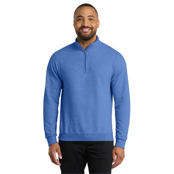 Port & Co Core Fleece 1/4-Zip Pullover Sweatshirt - Port & Co Core Fleece 1/4-Zip Pullover Sweatshirt - Image 25 of 49