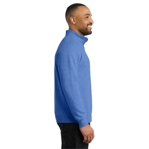 Port & Co Core Fleece 1/4-Zip Pullover Sweatshirt - Port & Co Core Fleece 1/4-Zip Pullover Sweatshirt - Image 27 of 49