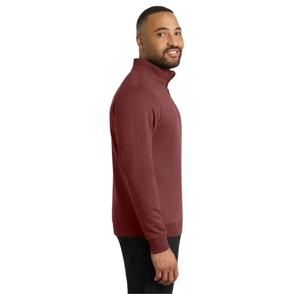 Port & Co Core Fleece 1/4-Zip Pullover Sweatshirt - Port & Co Core Fleece 1/4-Zip Pullover Sweatshirt - Image 37 of 49