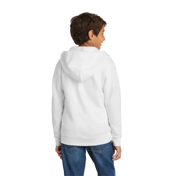 Port & Co Youth Core Fleece Full-Zip Hooded Sweatshirt. - Port & Co Youth Core Fleece Full-Zip Hooded Sweatshirt. - Image 81 of 84