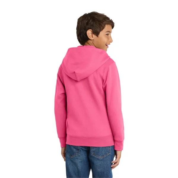 Port & Co Youth Core Fleece Full-Zip Hooded Sweatshirt. - Port & Co Youth Core Fleece Full-Zip Hooded Sweatshirt. - Image 56 of 84