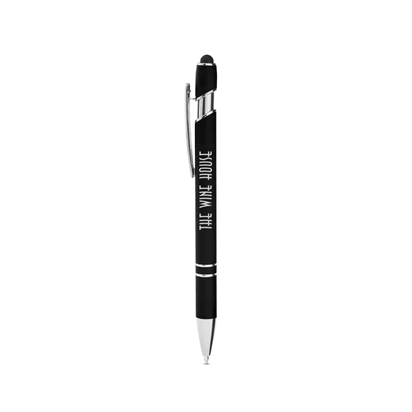 CORE365 Rubberized Aluminum Click Stylus Pen - CORE365 Rubberized Aluminum Click Stylus Pen - Image 2 of 26