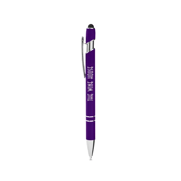CORE365 Rubberized Aluminum Click Stylus Pen - CORE365 Rubberized Aluminum Click Stylus Pen - Image 10 of 26