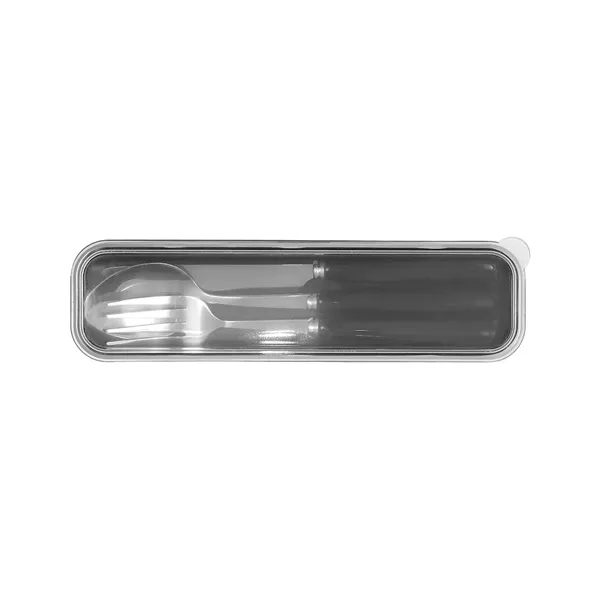 Cutlery Set In Plastic Case - Cutlery Set In Plastic Case - Image 1 of 5