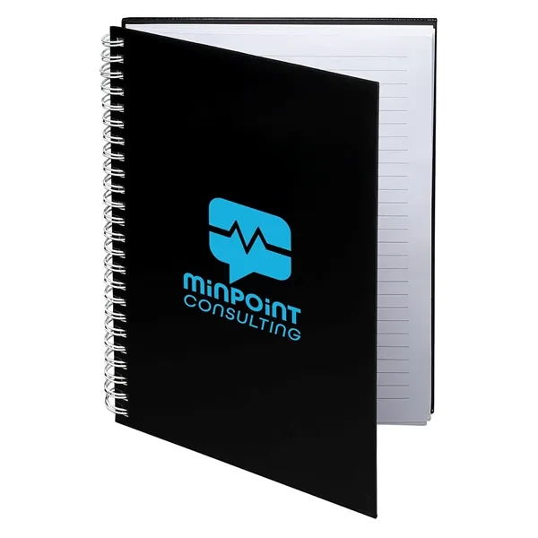 Hardcover Spiral Notebook 5.75" x 8.25" - Hardcover Spiral Notebook 5.75" x 8.25" - Image 1 of 8