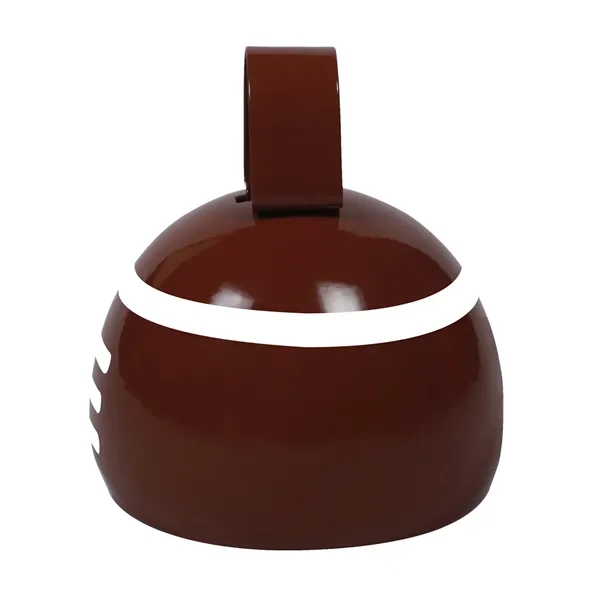 Football Shape Cow Bell