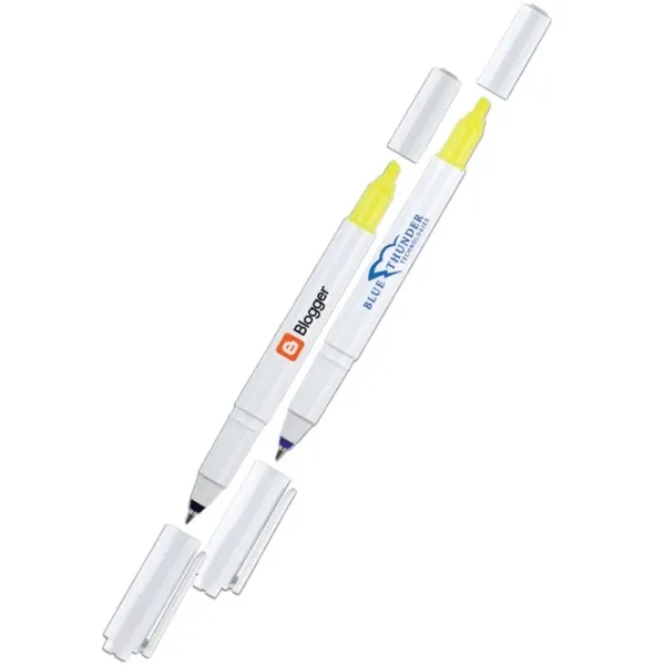 uni-ball® Combi White Highlighter Pen - uni-ball® Combi White Highlighter Pen - Image 0 of 5